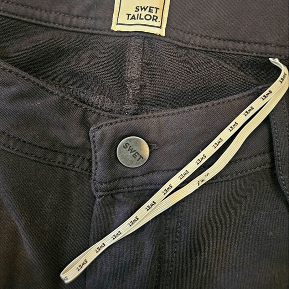 Swet Tailor Black All-In Pants Men's 34x32 - Picture 9 of 11